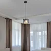 Globo Lighting závěsné svítidlo kov černý mat, skleněné Náhled obrázku produktu 12