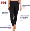 SES blickdichte Leggings Damen 2er Pack schwarz (44/46) / Produktbild-Vorschau 2