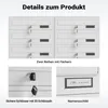 Sistema di cassette per le lettere Wiltec 10 bianco 945 x Anteprima dell’immagine prodotto 7