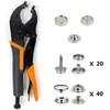INF Set di strumenti per bottoni automatici in acciaio Anteprima dell’immagine prodotto 2