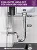 M. ROSENFELD HOME Röhrensiphon 1 1/4 Zoll mit Pop Up Ventil Produktbild-Vorschau 14