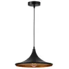 MasterLED Pendelleuchte Mezo Ø36cm E27 Schwarz-Gold – Produktbild-Vorschau 1