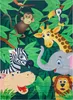 BAMBINO 2705 Waschteppich Tiere, Afrika für Kinder Produktbild-Vorschau 2