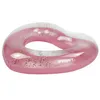 Aufblasbares Herzrad Rosa Mit Schwimmenden Pailletten Produktbild-Vorschau 8