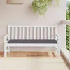 vidaXL Cuscino per panca da giardino antracite 150x50x3 cm Anteprima dell’immagine prodotto 2