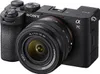 A black Sony Alpha 7C camera with a lens attached, shown from a three-quarter angle against a white background. Produktbild-Vorschau