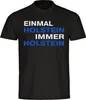 multifanshop Herren T-Shirt - Holstein - Einmal Immer, Produktbild-Vorschau 1