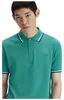 Poloshirt 2-Knopf-Piqué Fred Perry grün 100% Baumwolle Produktbild-Vorschau 7