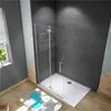 Walk-In Duschabtrennung Falttür B.120cmxH.195cm Produktbild-Vorschau 2