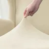 Elastischer Velours-Sesselbezug für Ohrensessel in Produktbild-Vorschau 3