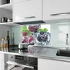 Küchenrückwand Spritzschutz Glas mit Motiv Eiswürfel Produktbild-Vorschau 2