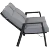 Siena Garden Loungebank Valencia Aluminium Ranotex®-Gewebe Produktbild-Vorschau 8