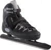 A single black ice skate is shown from a side-diagonal angle against a white background. Produktbild-Vorschau