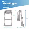 Laavir® WC‑Verkleiner & Toilettrainer met Trapje - Productafbeelding-voorbeeld 7