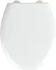 A white toilet seat viewed from above. Anteprima dell’immagine prodotto