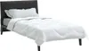 vidaXL Couette blanche 200 x 140 x 4 cm en polyester Voir les images du produit 2