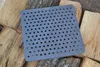 SEZAM Grille de four 27 x 26 cm Grille en fonte avec trous Voir les images du produit 1