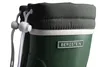 Close-up of the top of two green rain boots. Produktbild-Vorschau