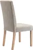 Stuhl 6er-Set - Stoff & Holz - Beige - VILLOSA Produktbild-Vorschau 9