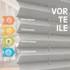 Plissee Rollo ohne Bohren einfache Kleben Fenster Türen Produktbild-Vorschau 4