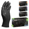 PROGRIP Nitril Handschuhe Schwarz, reißfest mit Produktbild-Vorschau 2
