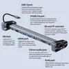H36C 10in1 USB C Hub Docking Station HDMI RJ45 USB 3.0 Produktbild-Vorschau 4
