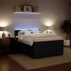 vidaXL Boxspringbed met matras, zwart, 140x200 cm, fluweel Productafbeelding-voorbeeld 4