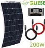 200W 12V Flexibles Solarpanel Kit Monokristalline Flexible Produktbild-Vorschau 1