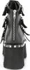 ASHES-70 Damen Booties von DemoniaCult, Schwarz  , EU 36, Produktbild-Vorschau 4