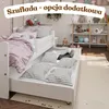 Łóżko dziecięce Lili z barierką i stelażem | 180x80 cm | Podgląd zdjęcia produktu 5