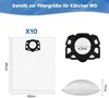 10 Stš¹ck Staubsaugerbeutel fš¹r K?rcher WD4 WD5 WD6 WD5P Produktbild-Vorschau 3