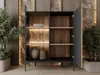 GrainGold Vitrinenschrank Deo - Vitrine mit Tür - Vitrine Produktbild-Vorschau 4