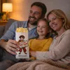 Sacchetto per popcorn Lausbub carta 100 pezzi 1 litro Anteprima dell’immagine prodotto 4