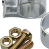 SET 2x Klemmschellen, verchromt - für runde Blinkleuchte Produktbild-Vorschau 3
