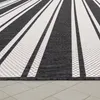 Outdoor Teppich Flachgewebe in Sisal-Optik mit Bordüre Produktbild-Vorschau 2