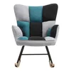 A patchwork rocking chair on a white background. Produktbild-Vorschau