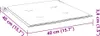 vidaXL Gartenstuhl-Kissen 2 Stk. Grau 40x40x4 cm Produktbild-Vorschau 8