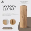 RODAN | Szafka Łazienkowa - Wisząca - 139 Cm - Brązowa - Podgląd zdjęcia produktu 2