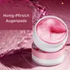 60 Stück Honey Peach Collagen Augenpads mit Hyaluronsäure & Produktbild-Vorschau 3