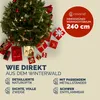 Casaria Künstlicher Weihnachtsbaum 240 cm mit Metallständer Produktbild-Vorschau 4