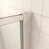 100x185cm Drehtür 5mm ESG Sicherheitsklarglas Produktbild-Vorschau 4