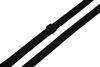Two black straps with a black buckle, set against a white background. Anteprima dell’immagine prodotto
