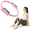 Pilates kruh s dvojitou rukojetí 36,5 cm trénink břišních Náhled obrázku produktu 7