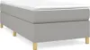 vidaXL Box spring bed frame light grey 90x190 cm fabric Náhľad obrázku produktu 1