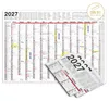 Wandkalender 2027 XXL B1 Gefalzt 2er Set 70x100 cm Produktbild-Vorschau 1