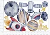 Weltraumplaneten – Wandgestaltung – Wandbilder Kinder – Produktbild-Vorschau 5