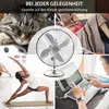 Syntrox Retro Chrome Ventilateur de table avec oscillation Voir les images du produit 13
