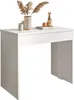 A white console table with decorative items on top. Náhled obrázku produktu