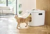 ROTHO Katzentoilette BIALA XL - Weiß/Schwarz Produktbild-Vorschau 10