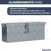 DELUKE® Aluminiumbox mit Deckel - Abschließbar | Alubox Produktbild-Vorschau 3